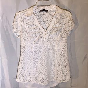HeartSoul Lacey Top With Built In White Tank